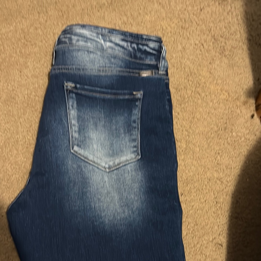 Stylish KanCan Blue Denim Flare Jeans